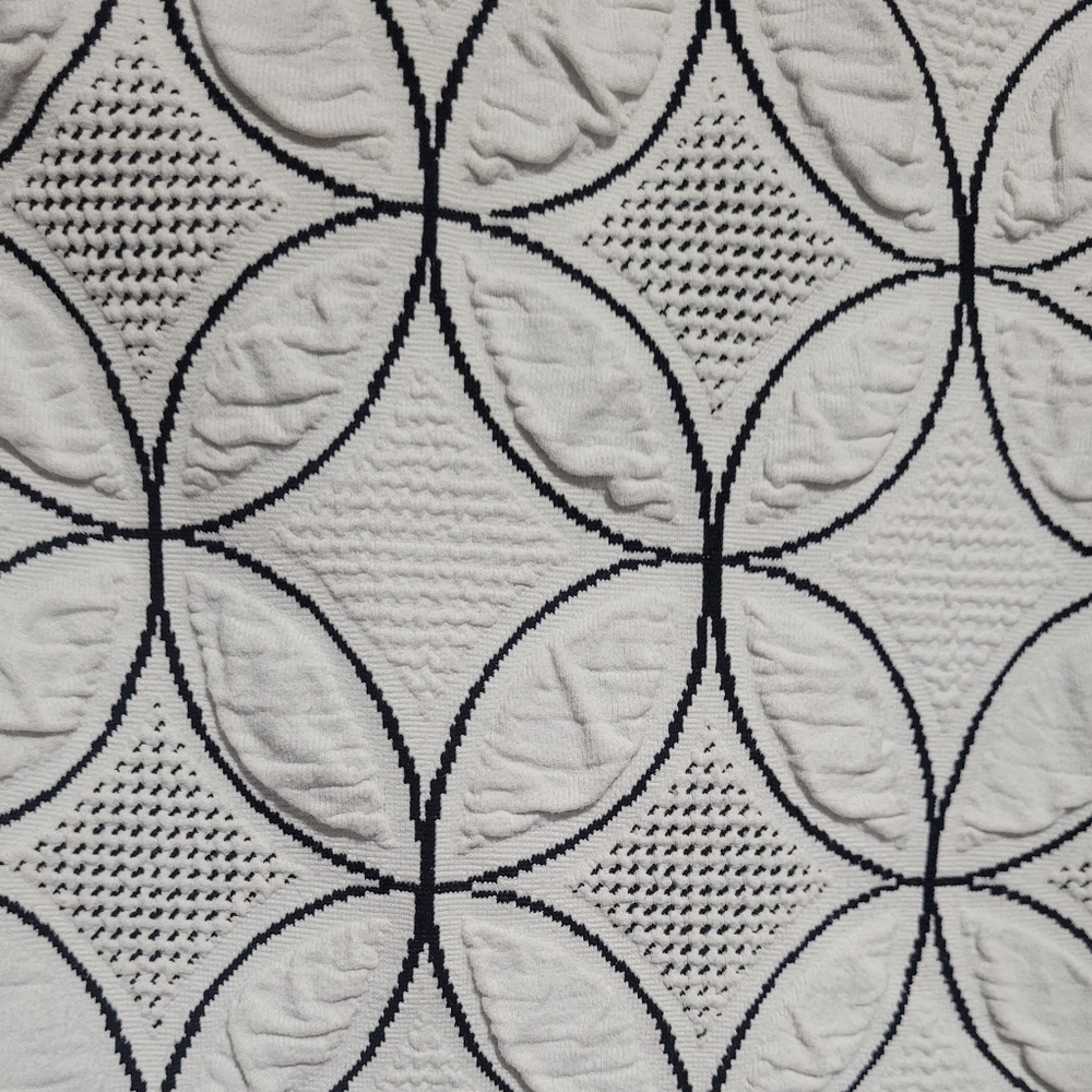 Joseph Ribkoff Quilted Colorblock Top - Picture 2 of 5